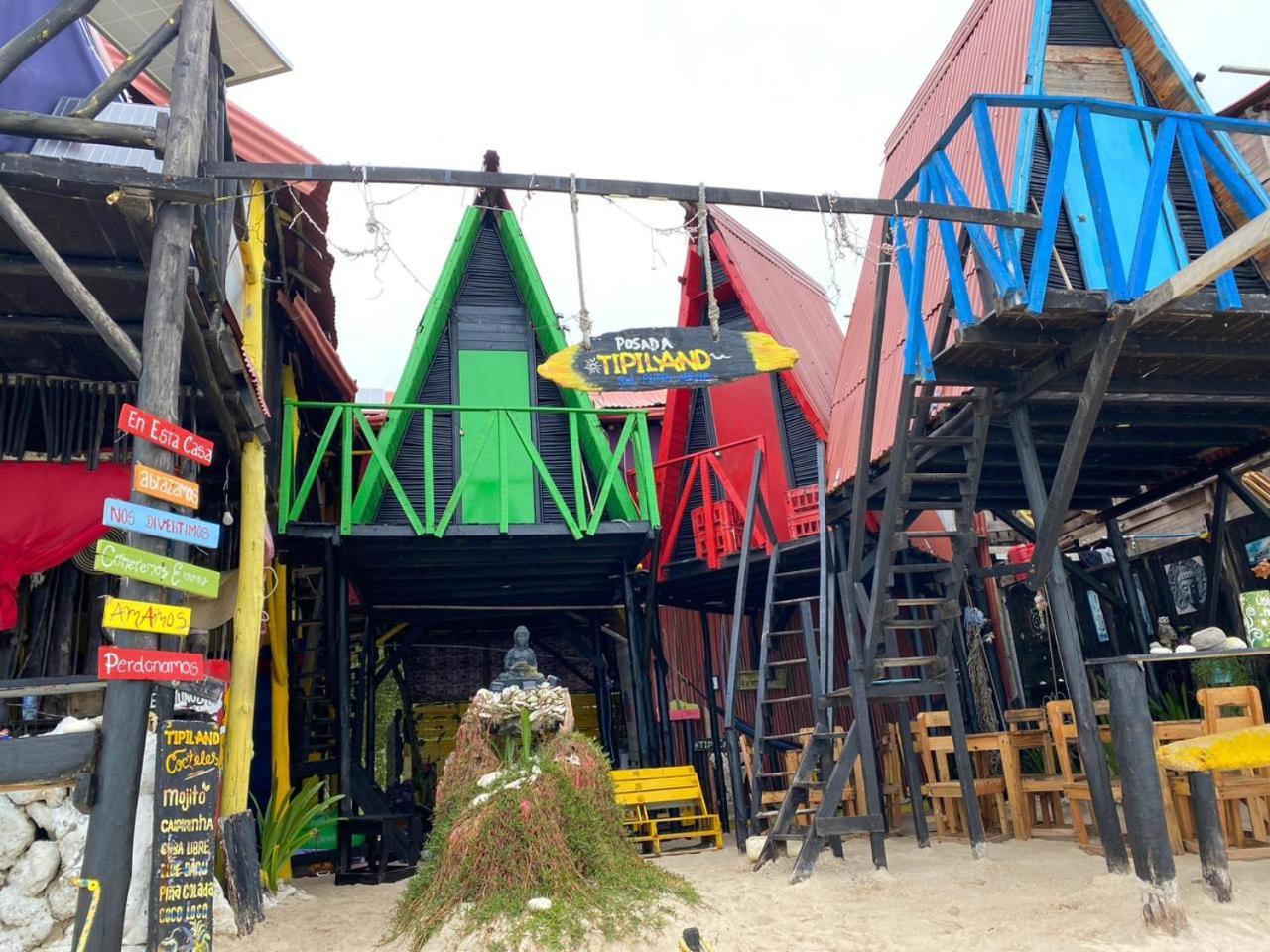 فندق Tipiland Baru La Casa Del Mono بلايا بلانكا المظهر الخارجي الصورة